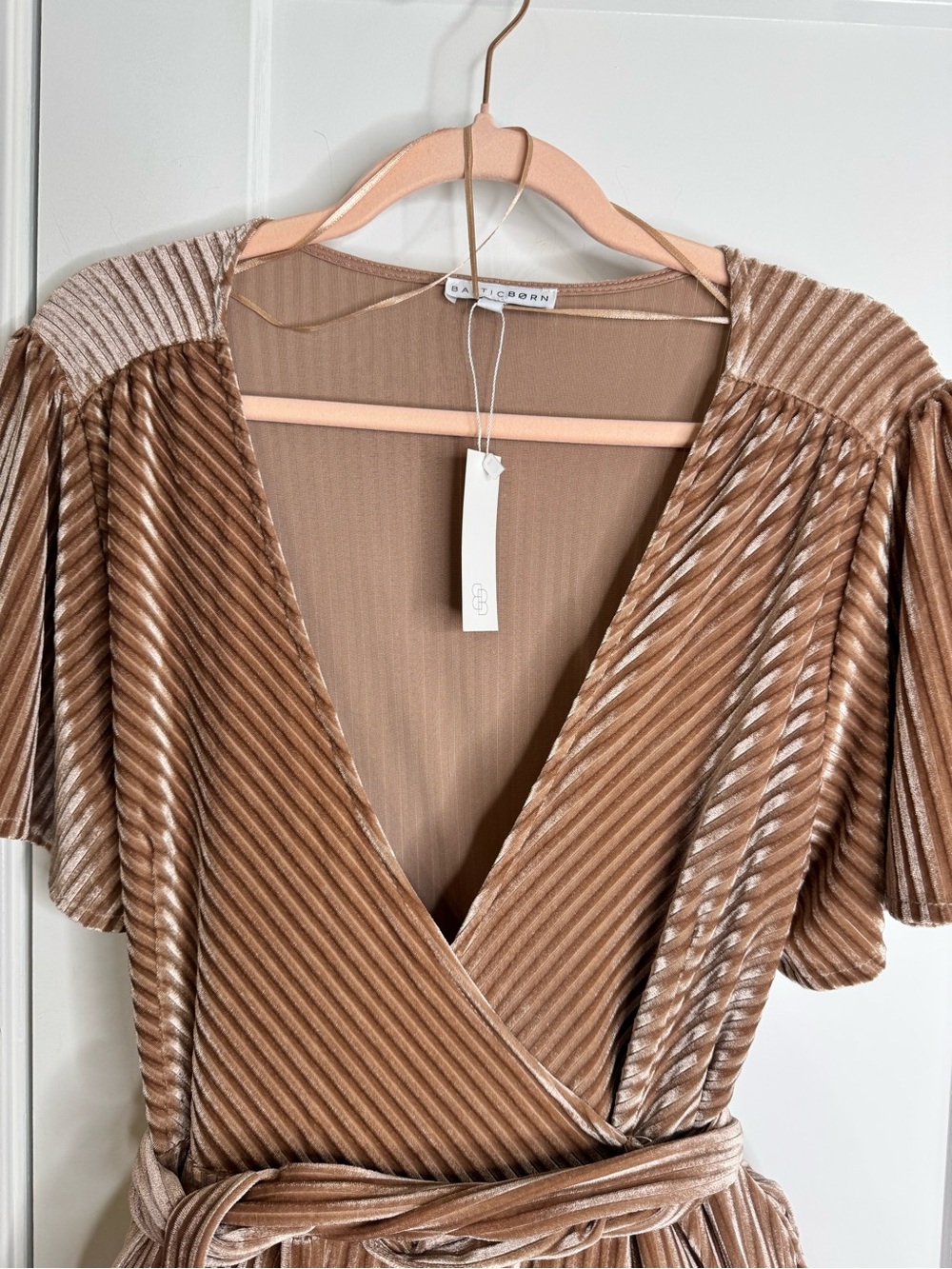 Baltic Born Maxi Mocha Wrap Dress - Picture 2 of 7
